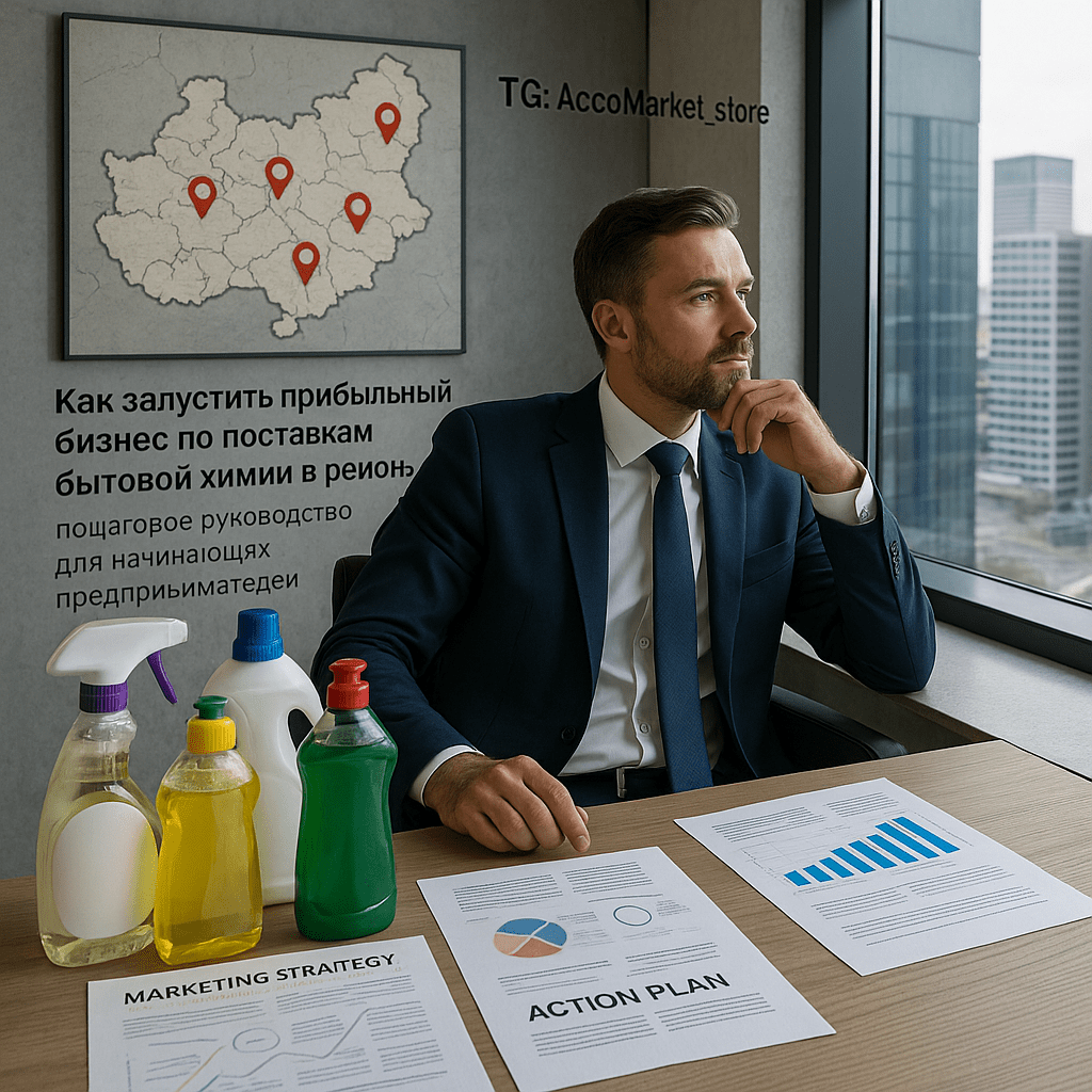 Как запустить прибыльный бизнес по поставкам бытовой химии в регионах: пошаговое руководство для начинающих предпринимателей