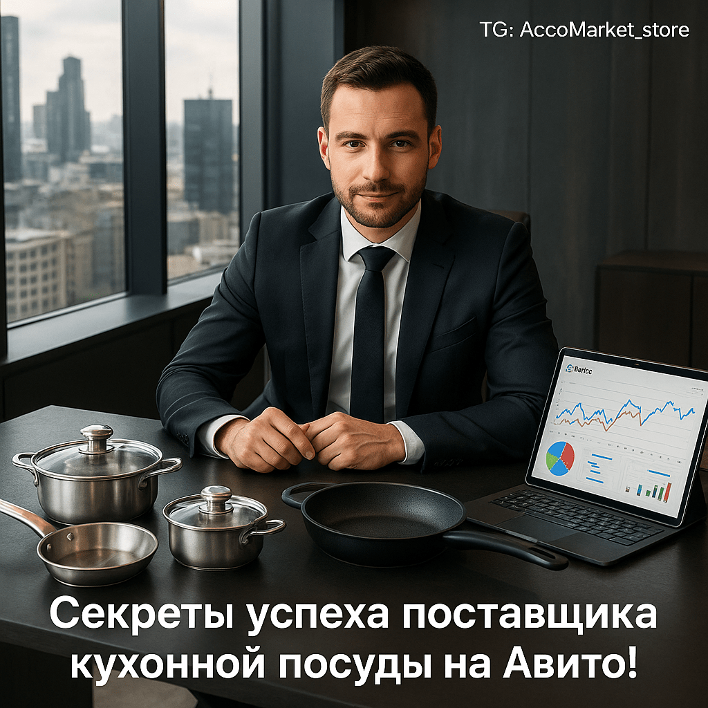 Как стать успешным поставщиком кухонной посуды в регионах: пошаговая инструкция для бизнеса на Авито