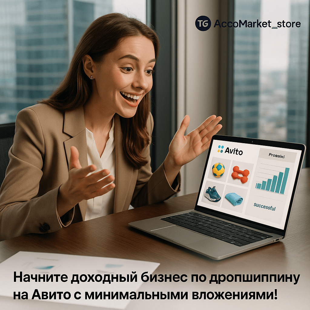 Узнайте, как начать свой доходный бизнес по дропшиппингу спортивных товаров на Авито без больших вложений и риска!