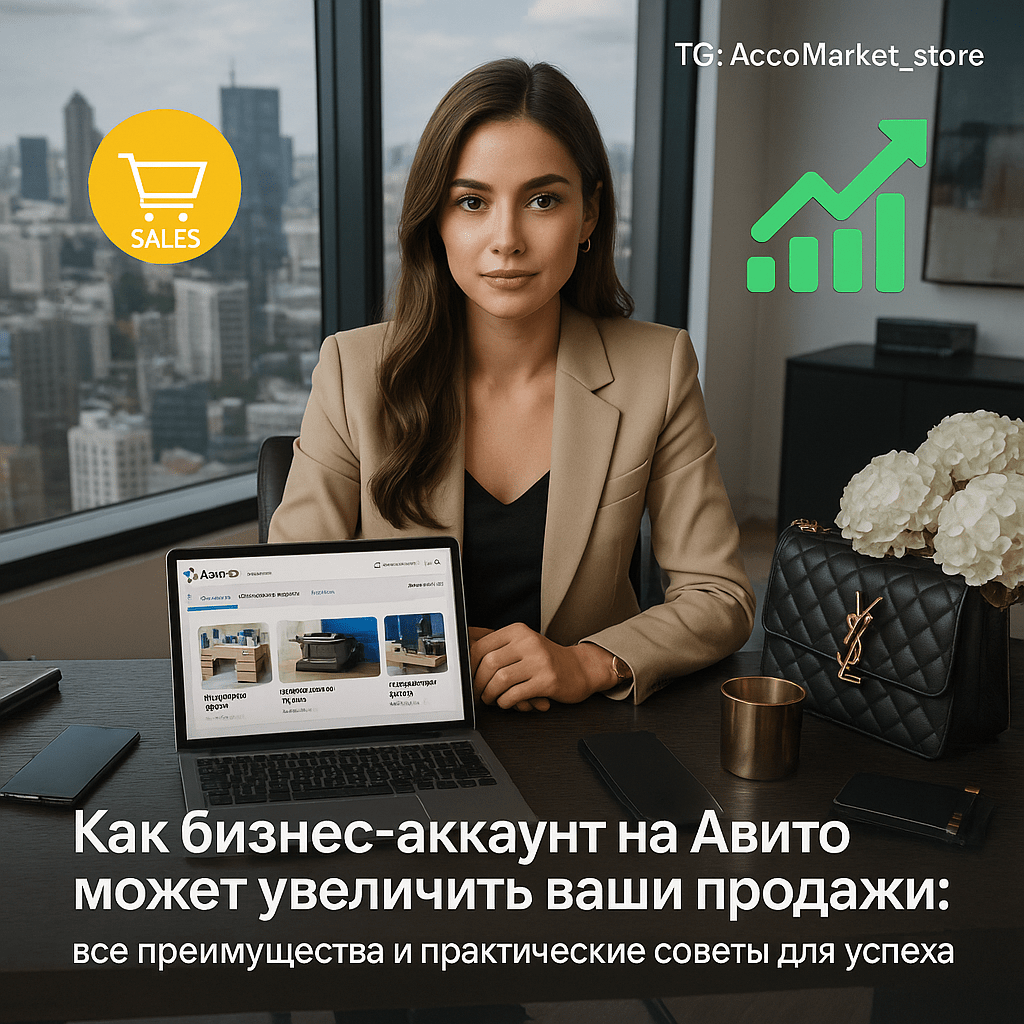 Как бизнес-аккаунт на Авито может увеличить ваши продажи: все преимущества и практические советы для успеха