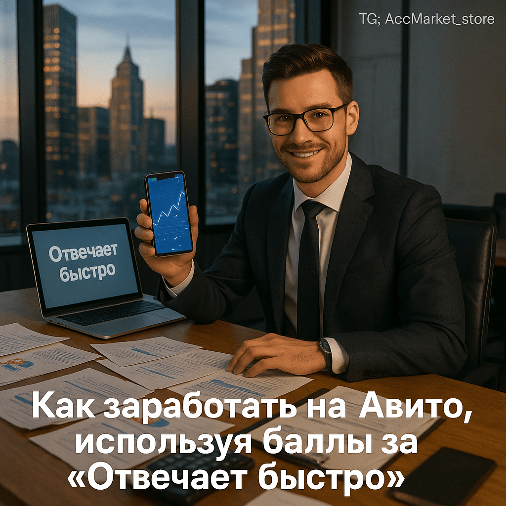 Как заработать на Авито, используя баллы за "Отвечает быстро": секреты успешного бизнеса