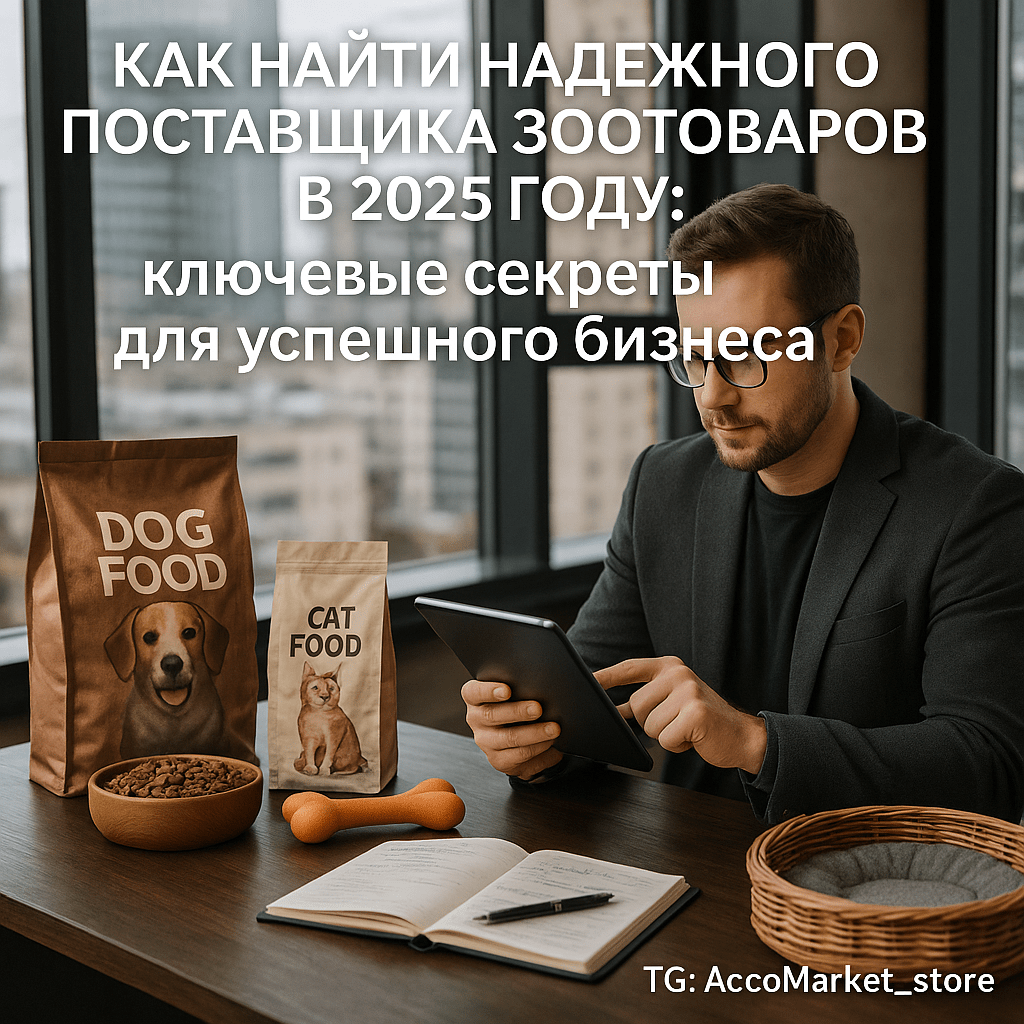 Как найти надежного поставщика зоотоваров в 2025 году: секреты успешного бизнеса и советы по выбору