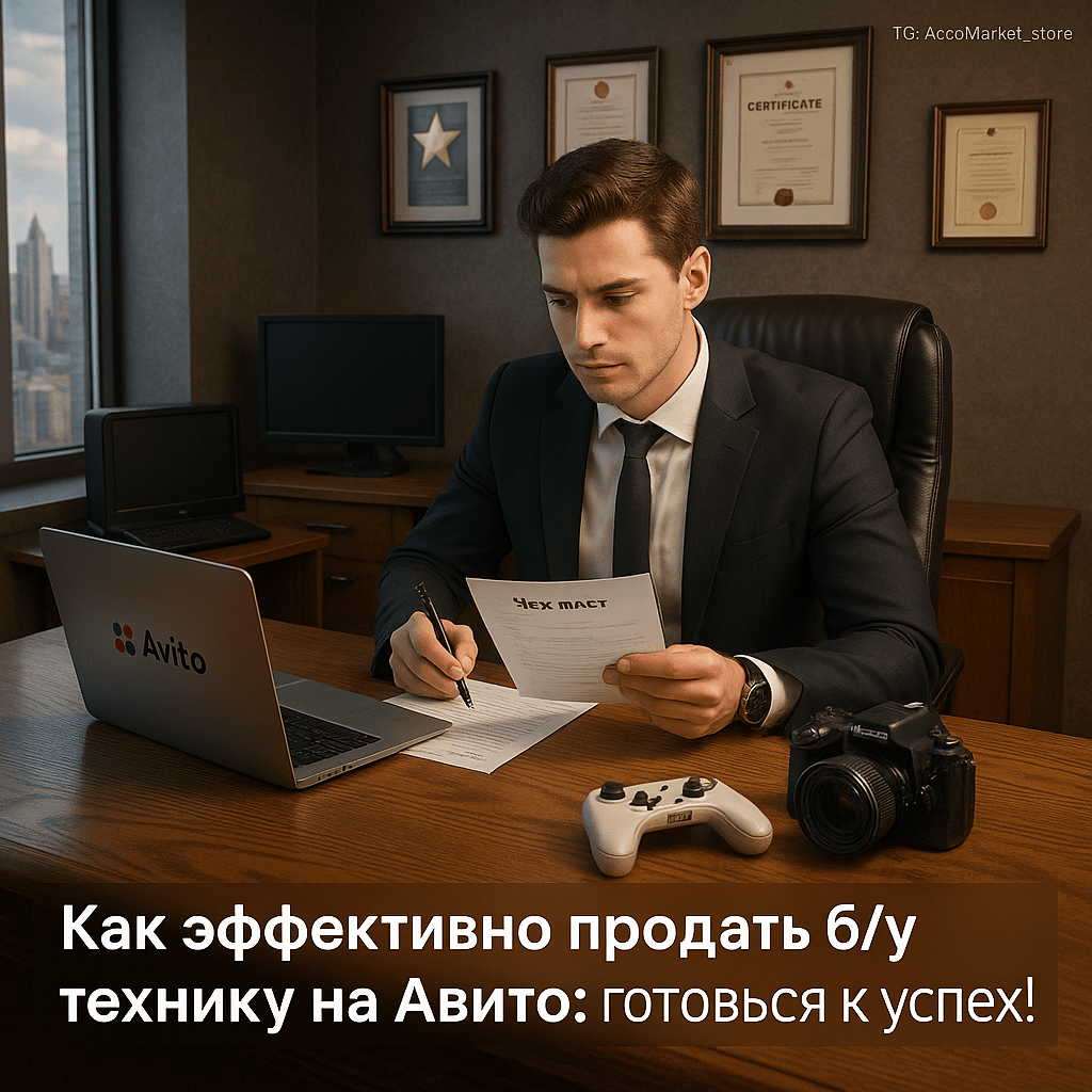 Как продать б/у технику на Авито без лишних проблем: подробный чек-лист и советы по подготовке