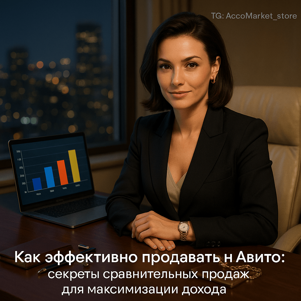 Как эффективно продавать на Авито: секреты сравнительных продаж для максимизации дохода