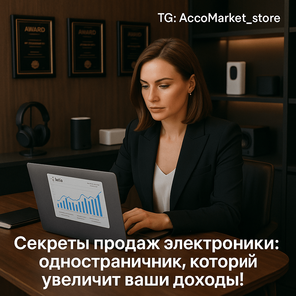 Как продать электронику на Авито: создаем одностраничник и увеличиваем продажи шаг за шагом