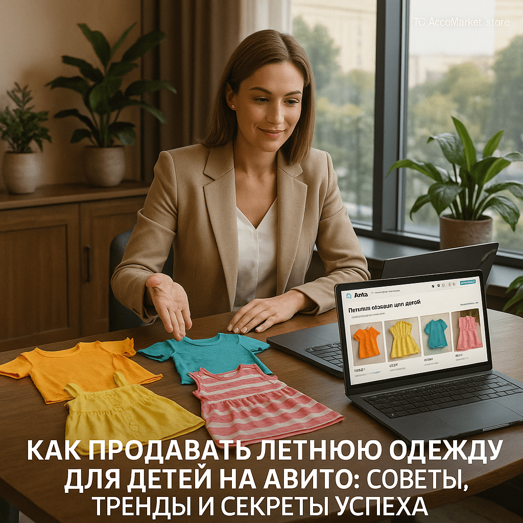 Как продавать летнюю одежду для детей на Авито: советы, тренды и секреты успеха