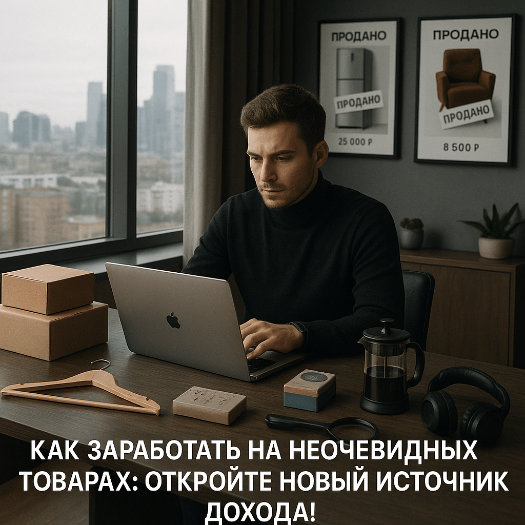 Как заработать на неочевидных товарах: секреты успешной продажи коробок, вешалок и других уникальных решений на Авито
