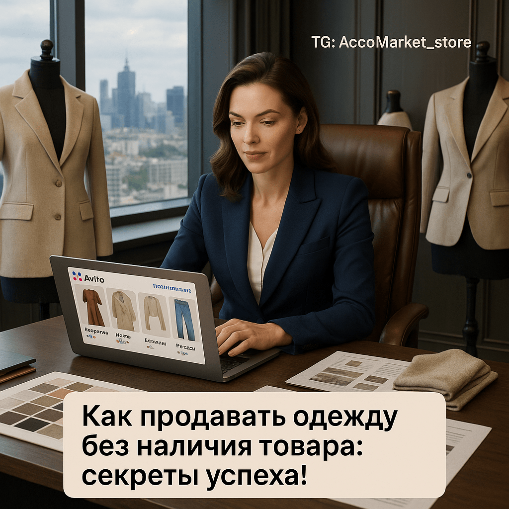 Как продавать одежду без наличия товара: эффективные стратегии и секреты успеха для продавцов на Авито и маркетплейсах