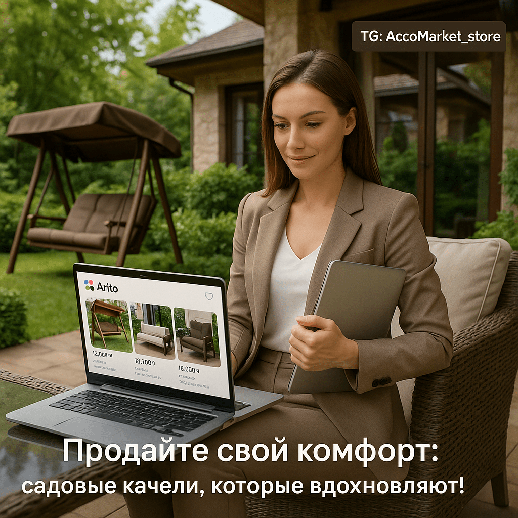 Как эффективно продавать садовые качели и мебель на Авито: практическое руководство для успешного бизнеса