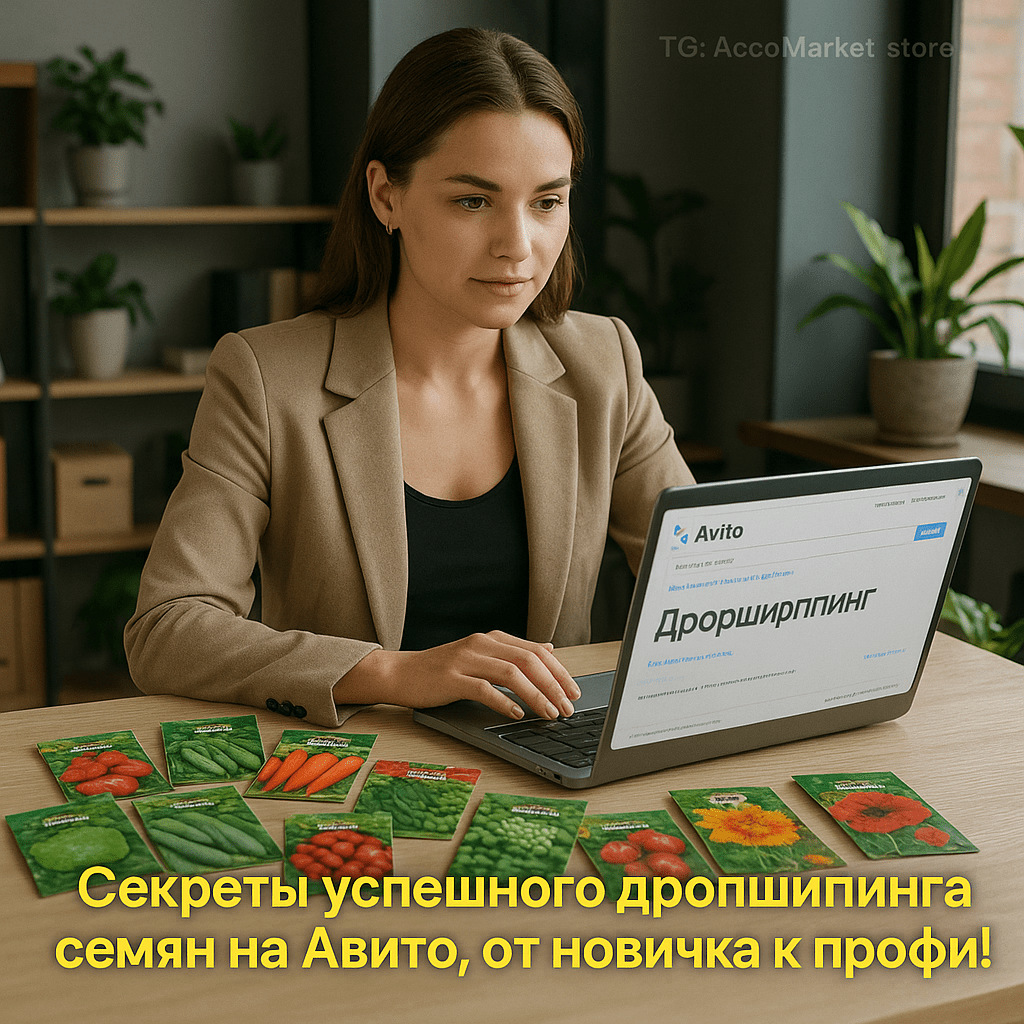 Как запустить успешный дропшиппинг семян на Авито: секреты и стратегии для новичков