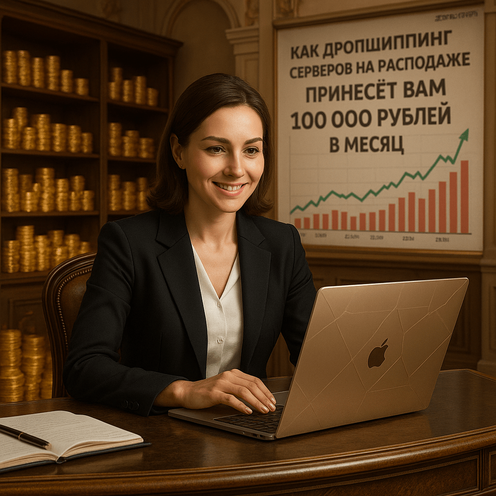Заработок на Авито: как дропшиппинг серверов на распродаже принесёт вам доход в 100 000 рублей в месяц