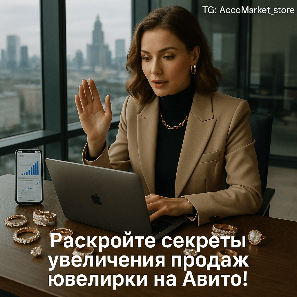 Как увеличить продажи ювелирных изделий на Авито: проверенные стратегии и секреты успеха для оптовиков