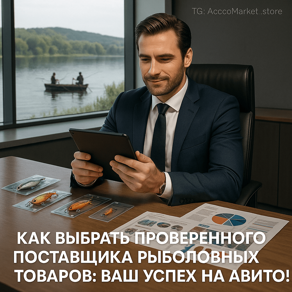 Как выбрать надежного поставщика рыболовных товаров с отсрочкой платежа: пошаговый план для успеха на Авито