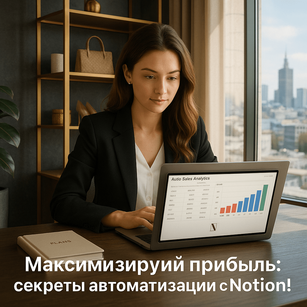 Автоматизация продаж на Авито: как использовать Notion для максимизации прибыли и оптимизации процессов