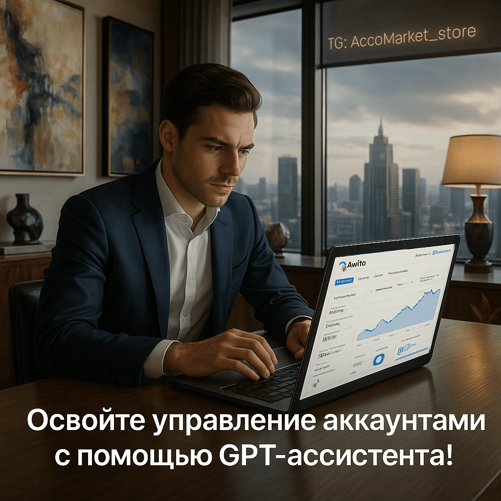Управление аккаунтами на Авито: Как GPT-ассистенты помогут увеличить продажи и упростить рутину