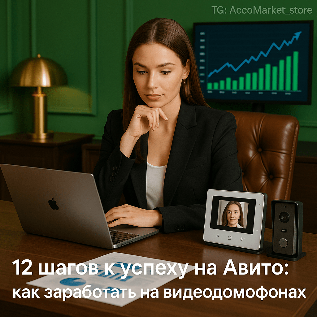Заработок на продаже видеодомофонов: 12 шагов к успеху на Авито и секреты профессионалов