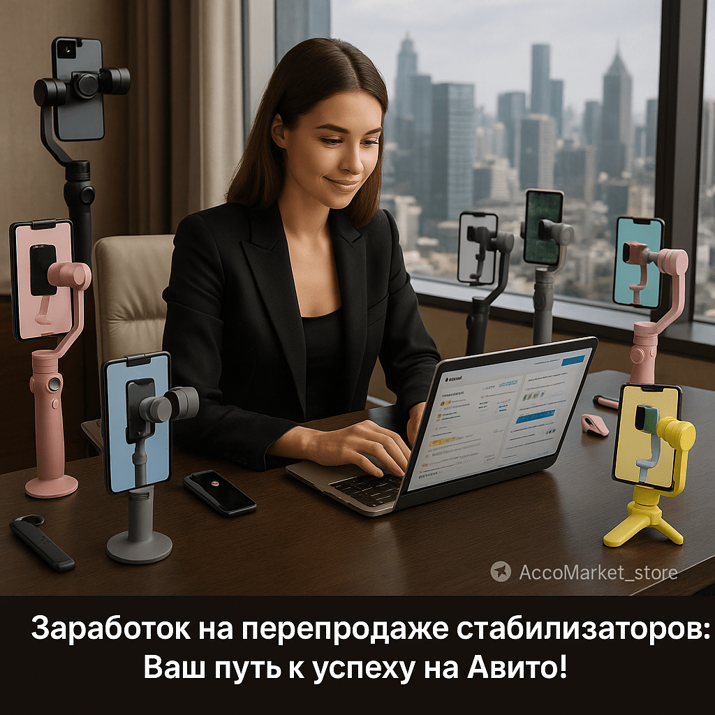 Заработок на перепродаже стабилизаторов для смартфонов: пошаговое руководство по успеху на Авито
