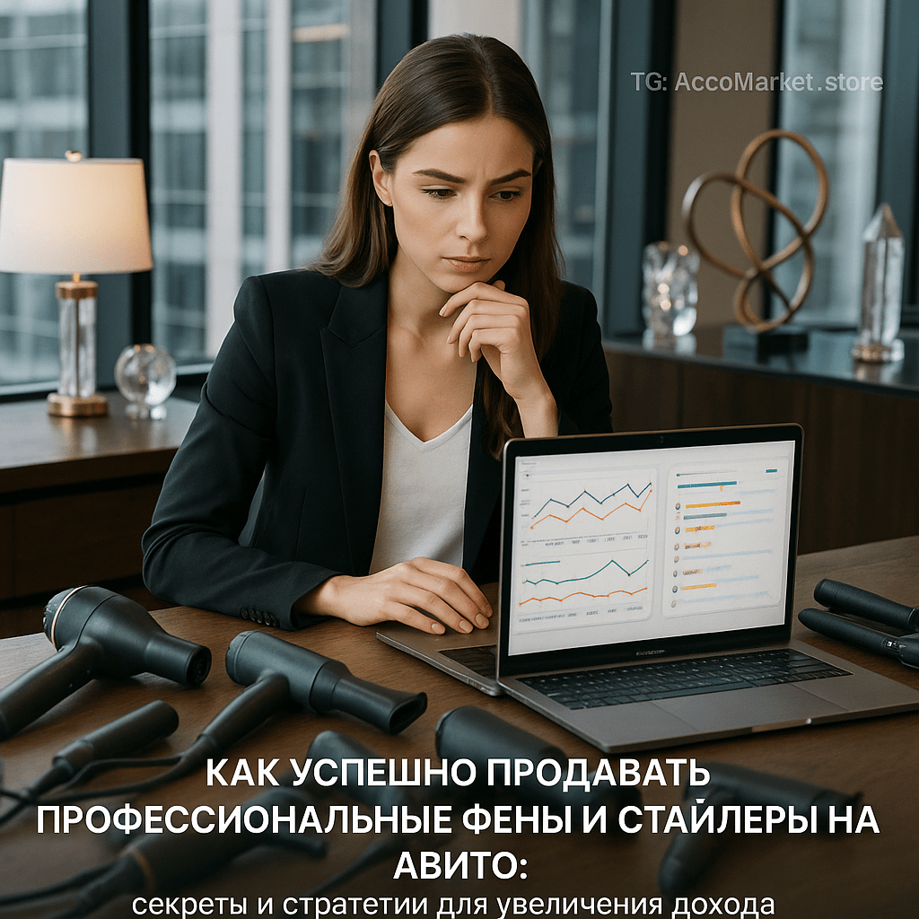 Как успешно продавать профессиональные фены и стайлеры на Авито: секреты, стратегии и советы для увеличения дохода