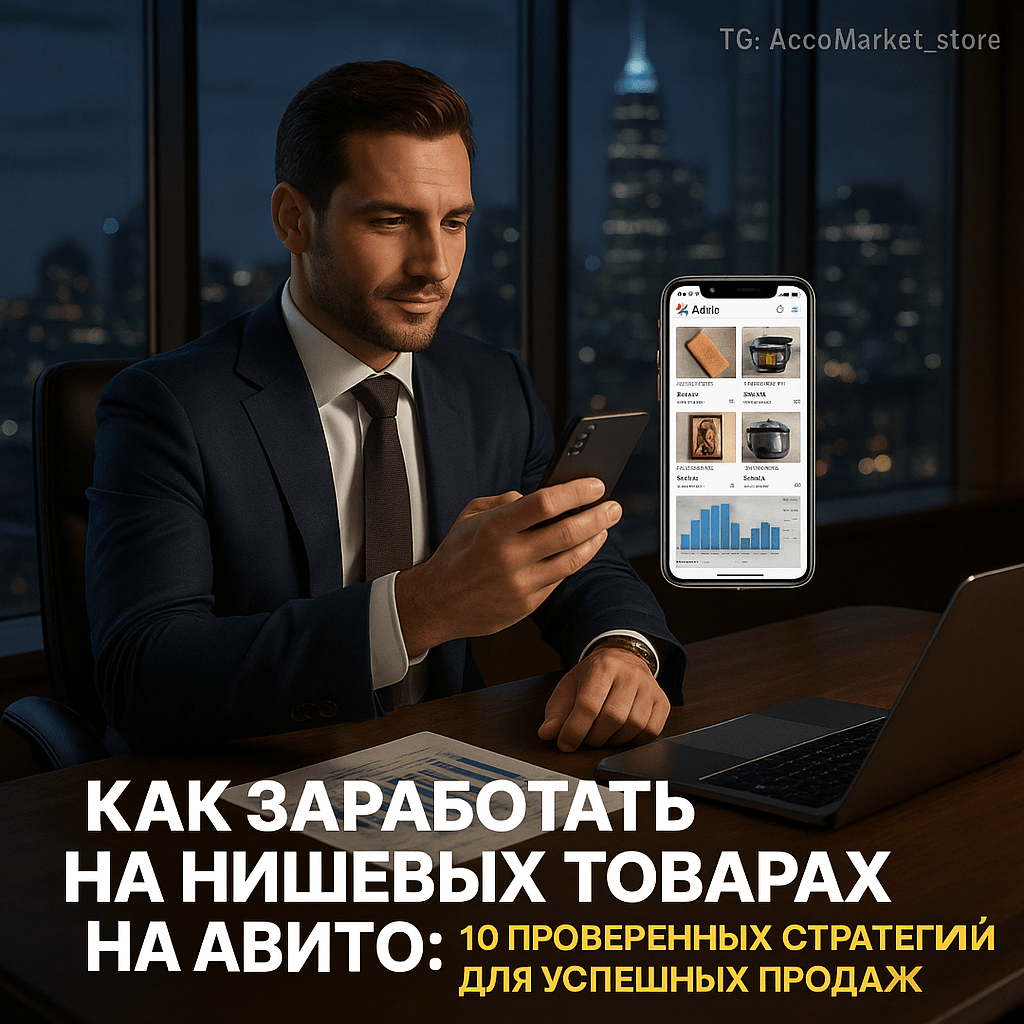 Как заработать на нишевых товарах на Авито: 10 проверенных стратегий для успешных продаж