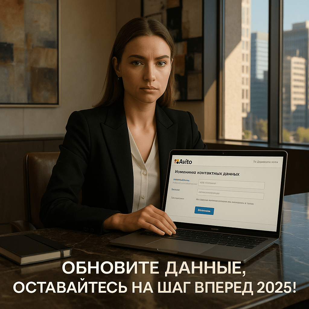 Как сменить контактные данные на Авито: всё о новых законах и правилах 2025 года