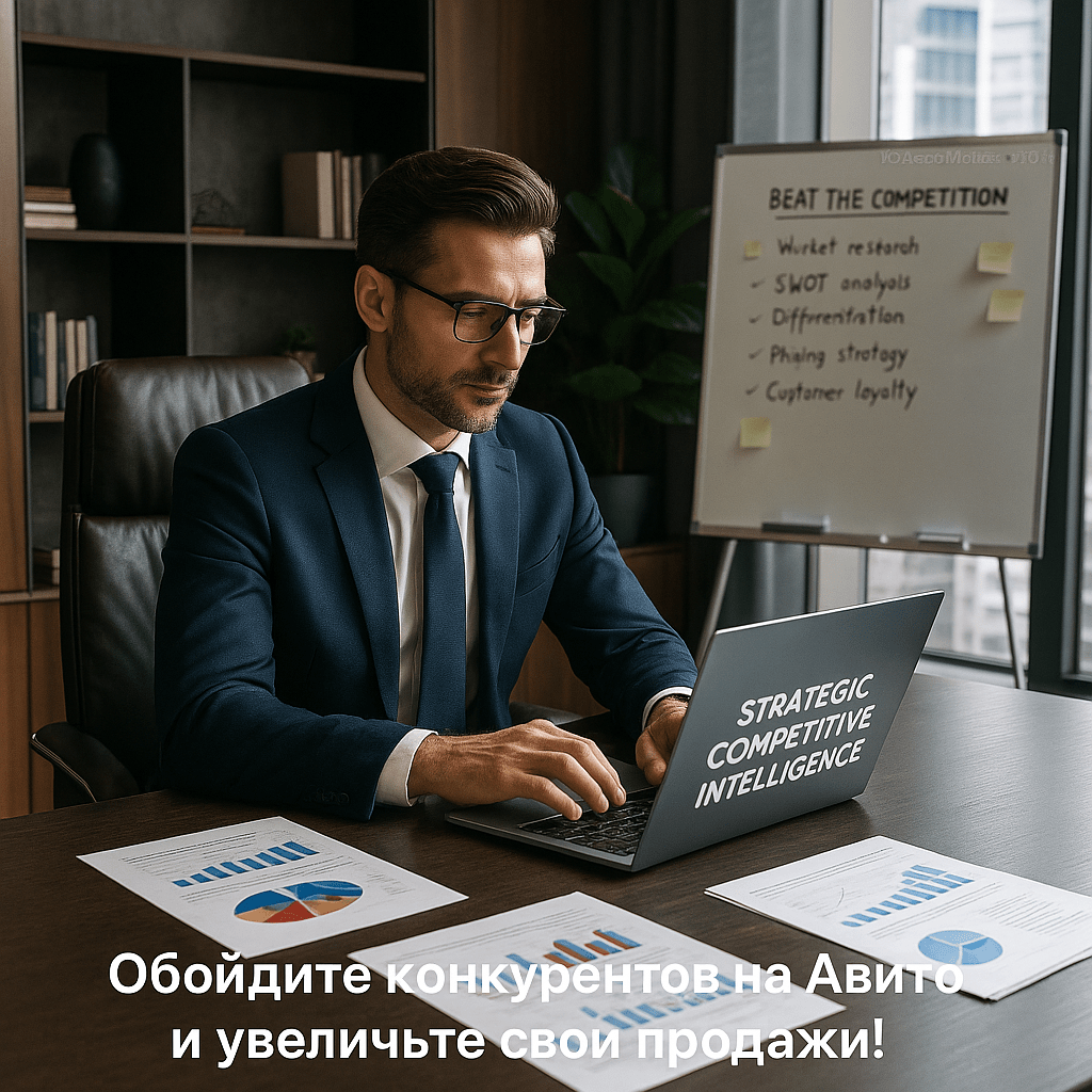 Как обойти конкурентов на Авито: стратегии конкурентной разведки для успешных продаж