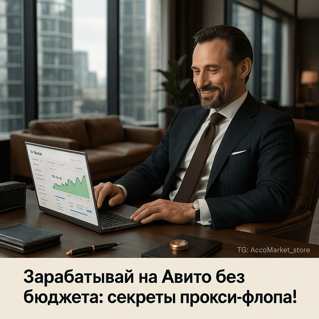 Как зарабатывать на Авито без бюджета: пошаговое руководство по прокси-флопу для успешных продаж