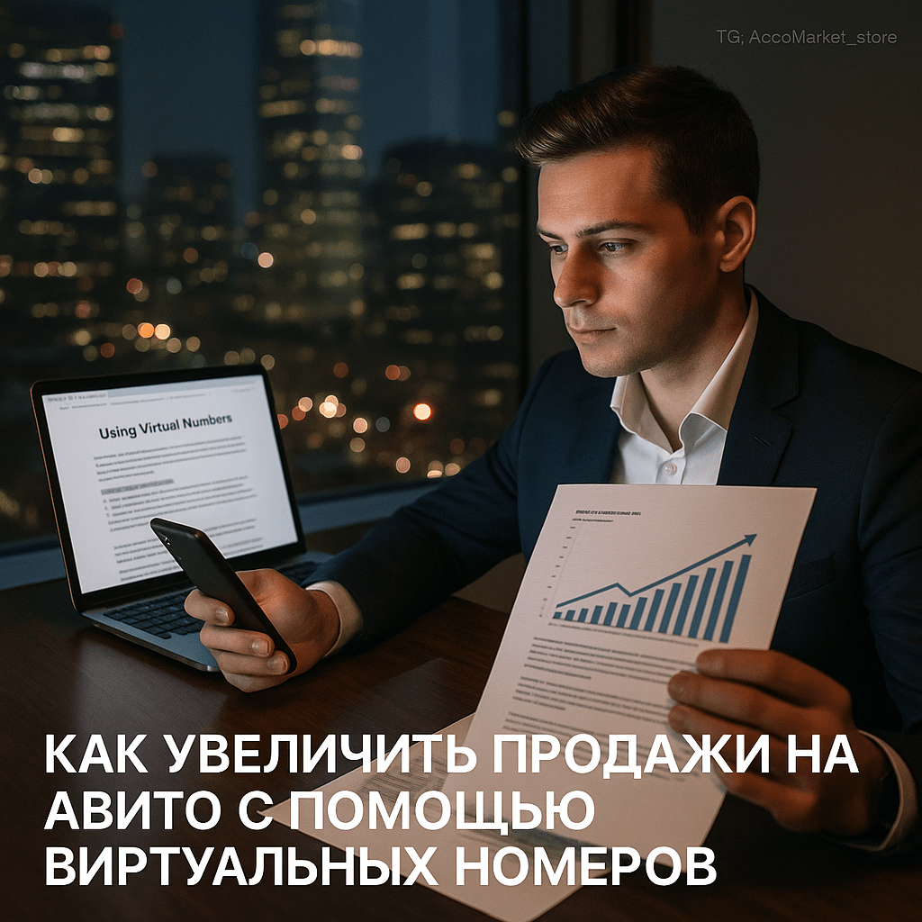 Как Использовать Виртуальные Номера для Увеличения Продаж на Авито: Полное Руководство для Предпринимателей