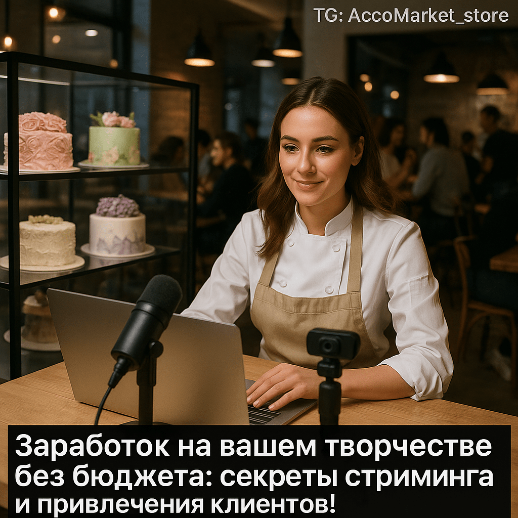 Как продать авторские торты на Авито без бюджета: секреты стриминга и привлечение клиентов