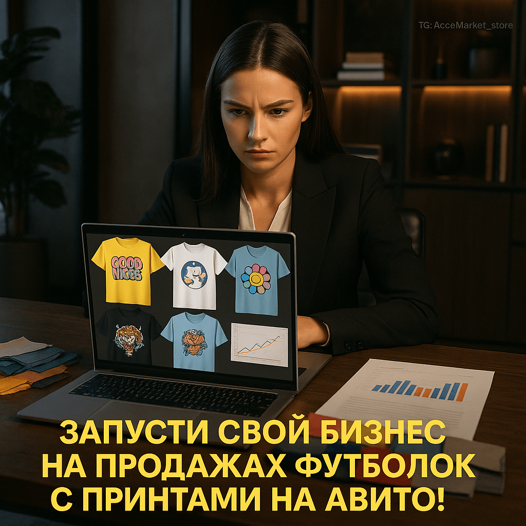 Как начать зарабатывать на продаже футболок с принтами на Авито: пошаговый гайд для успешного бизнеса