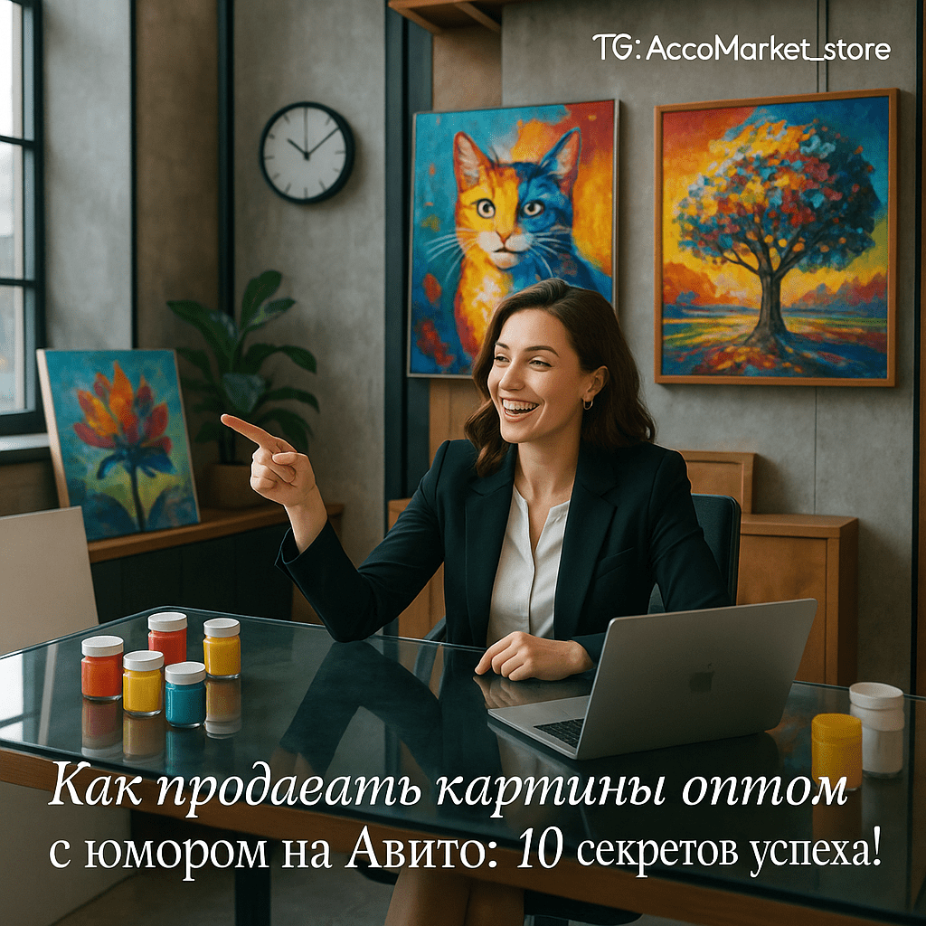 Продавайте картины оптом с юмором на Авито: 10 проверенных стратегий и секреты успеха