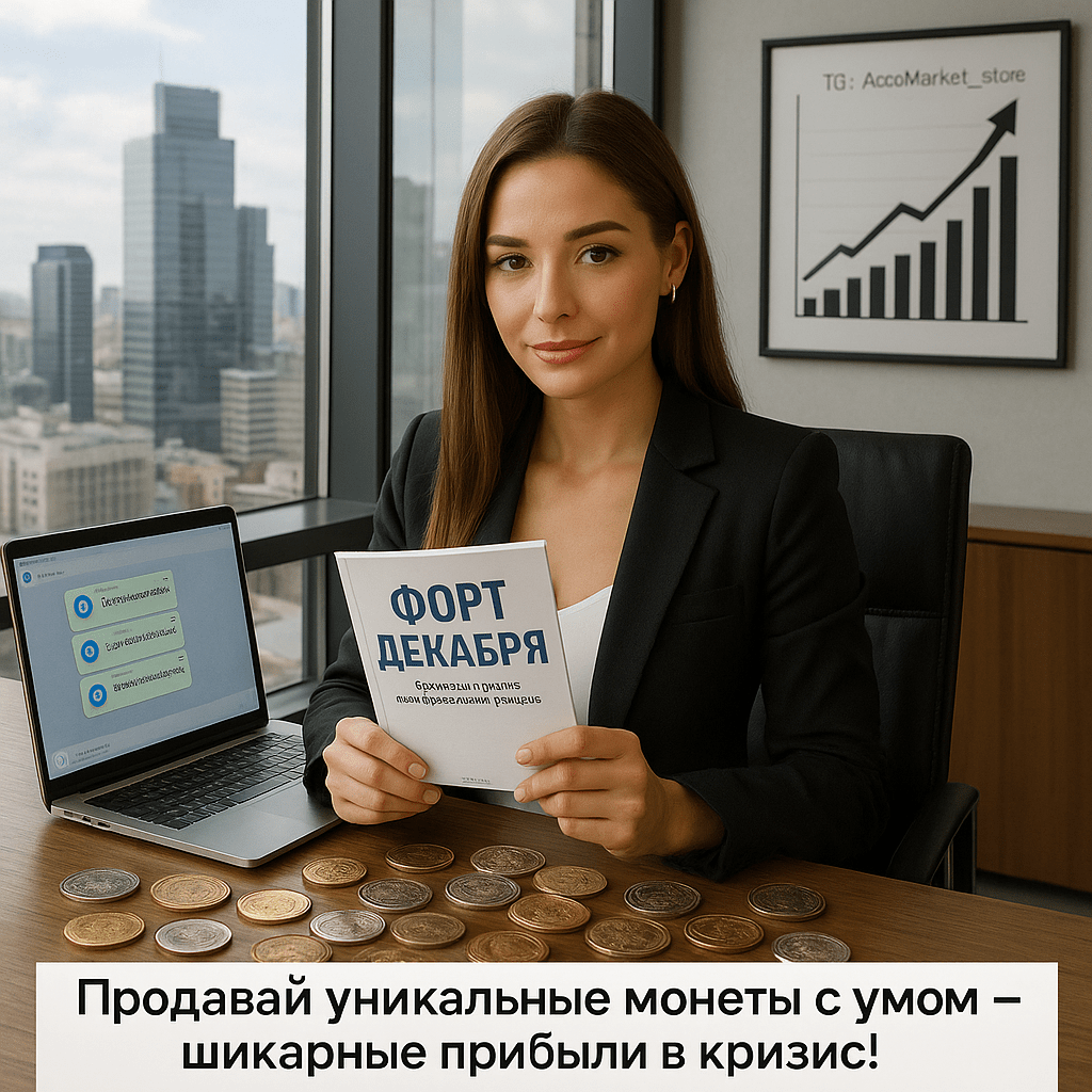 Как продавать коллекционные монеты через Telegram в кризис: секреты успешных продаж и максимизация прибыли