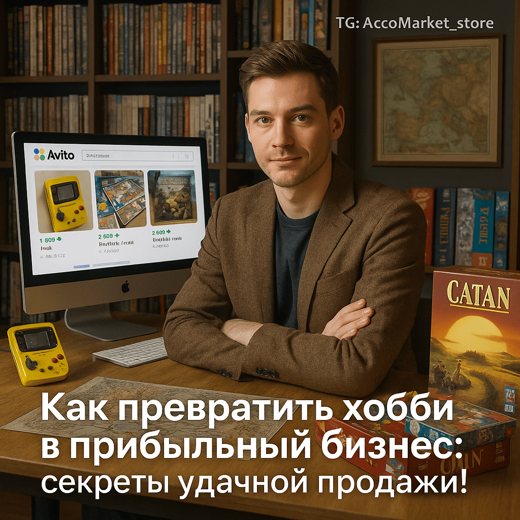 Как превратить свое хобби в прибыльный бизнес: секреты успешной продажи комиксов, карт и настольных игр на Авито