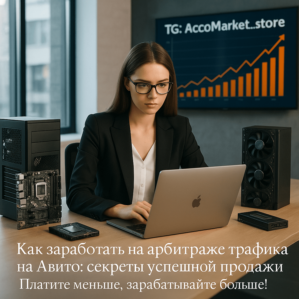 Как заработать на арбитраже трафика на Авито: секреты успешной продажи компьютерных комплектующих