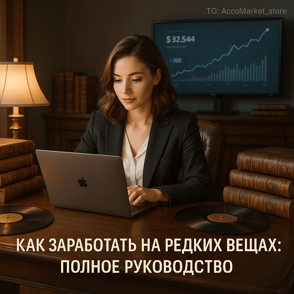 Как заработать на редких вещах: полное руководство по продаже книг, винила и коллекций на Авито