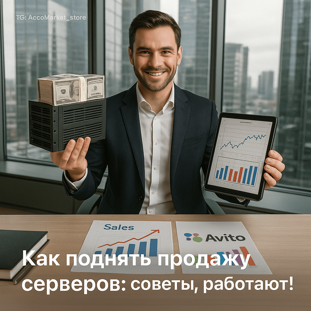 Как заработать на продаже серверов больше всех: секреты успешных Авитологов для офлайн-toчек