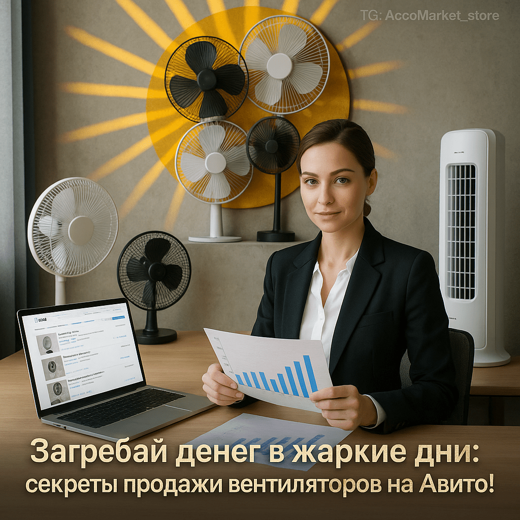 Как заработать на продаже вентиляторов в сезон жары: секреты успешной торговли на Авито