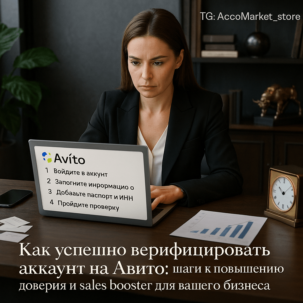 Как успешно верифицировать аккаунт на Авито: шаги к повышению доверия и sales booster для вашего бизнеса