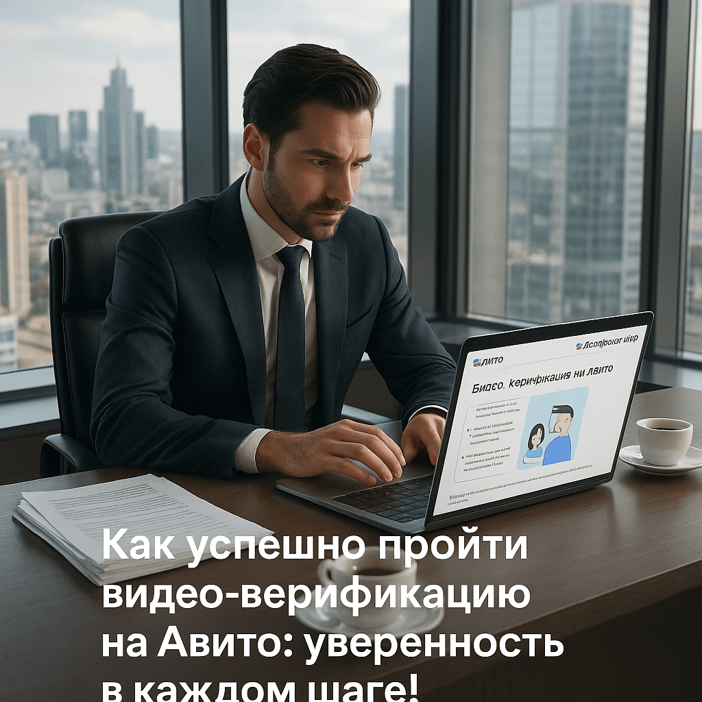 Как успешно пройти видео-верификацию на Авито: секреты безопасности и доверия для продавцов