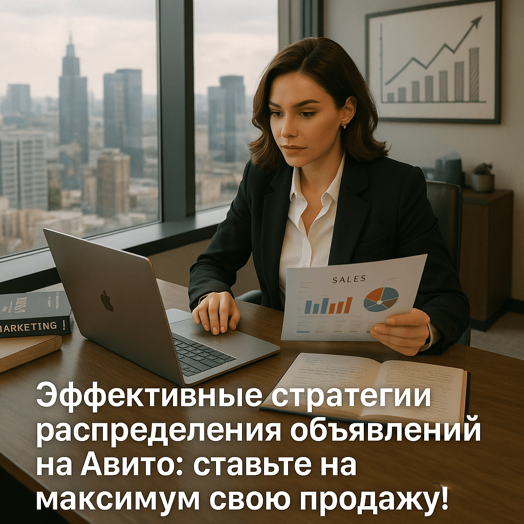 Эффективные стратегии распределения объявлений на Авито: как увеличить продажи и вовлеченность клиентов