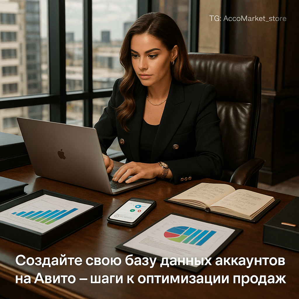 Создайте свою базу данных аккаунтов на Авито: шаги к оптимизации продаж и управления клиентами
