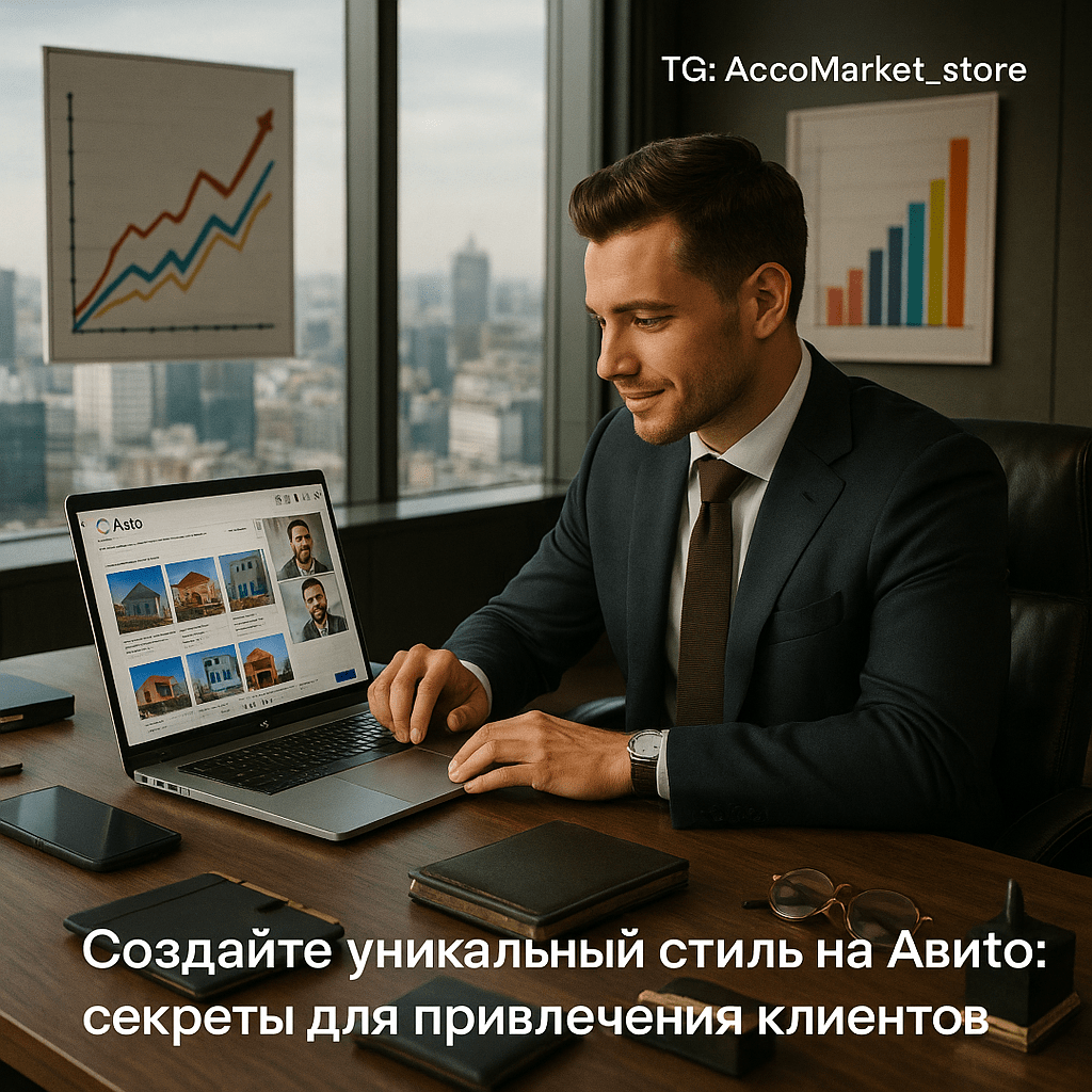 Как создать уникальный стиль на Авито: секреты успешных аккаунтов для привлечения клиентов
