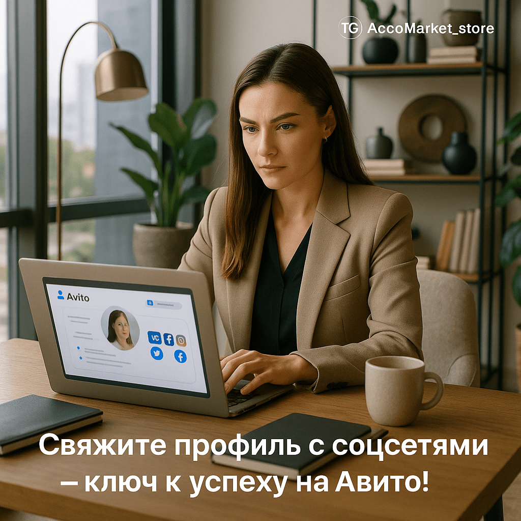 Увеличьте доверие и продажи на Авито: как связать профиль с соцсетями и использовать их для успеха бизнеса