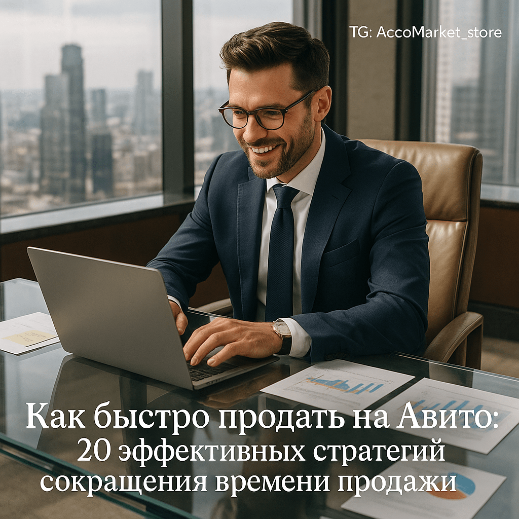 Как быстро продать на Авито: 20 эффективных стратегий сокращения времени продажи