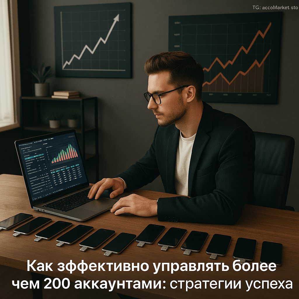 Как эффективно управлять более чем 200 аккаунтами с 10 SIM-картами: секреты и стратегии для масштабирования бизнеса