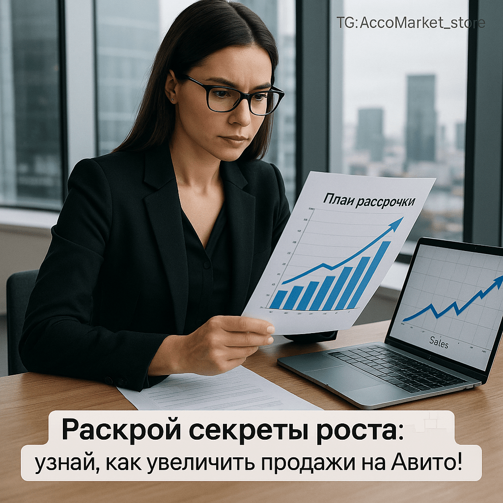 Как увеличить продажи на Авито: секреты успешной рассрочки и эффективные стратегии для начинающих бизнесменов