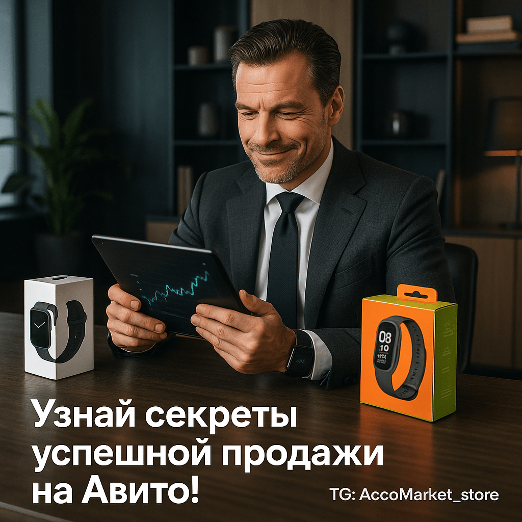 Заработок на Авито: как продавать умные часы и фитнес-гаджеты с максимальной выгодой