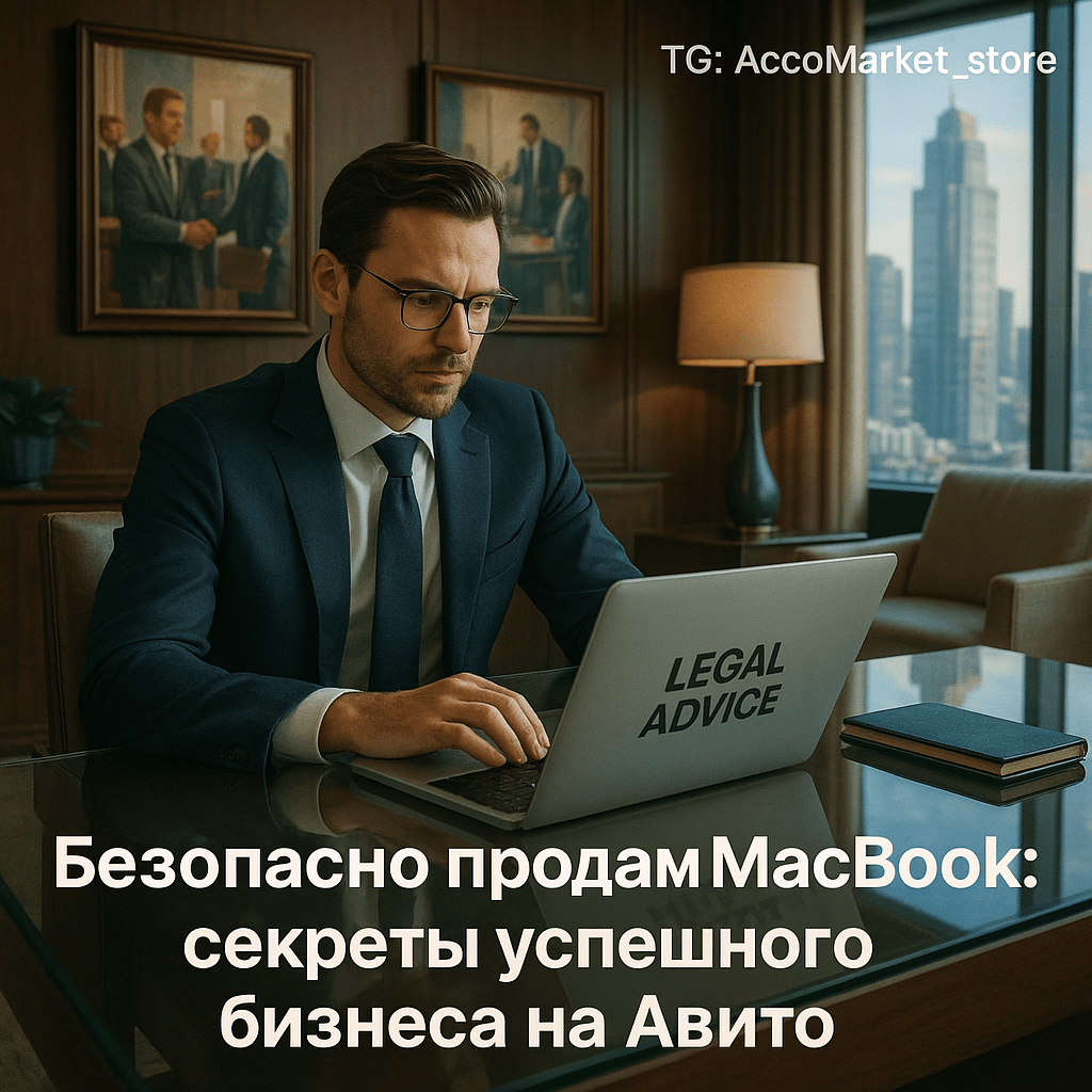 Как безопасно и юридически правильно передать аккаунт на MacBook при продаже: секреты успешного бизнеса на Авито