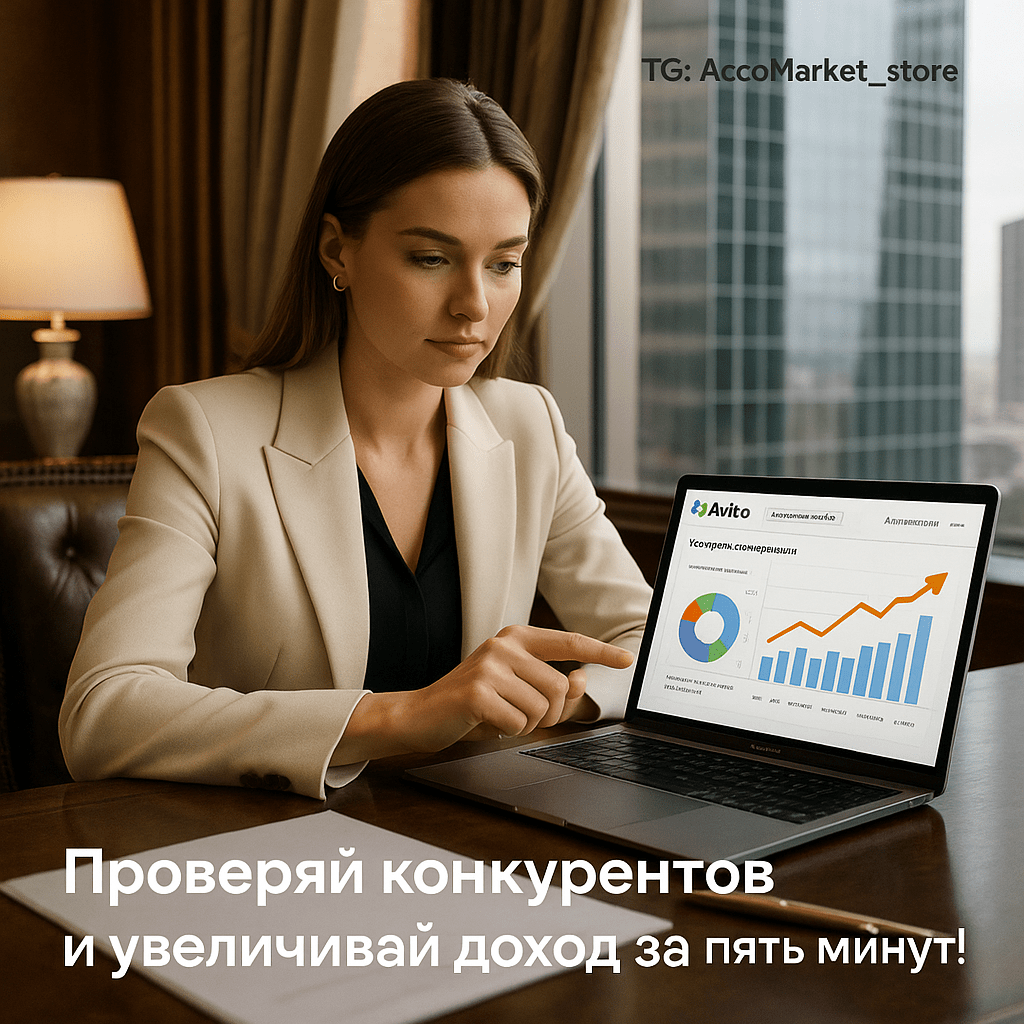 Как за 5 минут сделать конкурентный анализ на Авито и увеличить свои прибыльные продажи