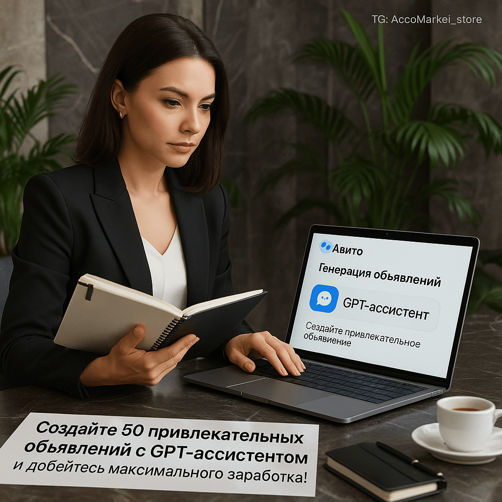 Как создать 50 привлекательных объявлений на Авито с помощью GPT-ассистента для максимального заработка?