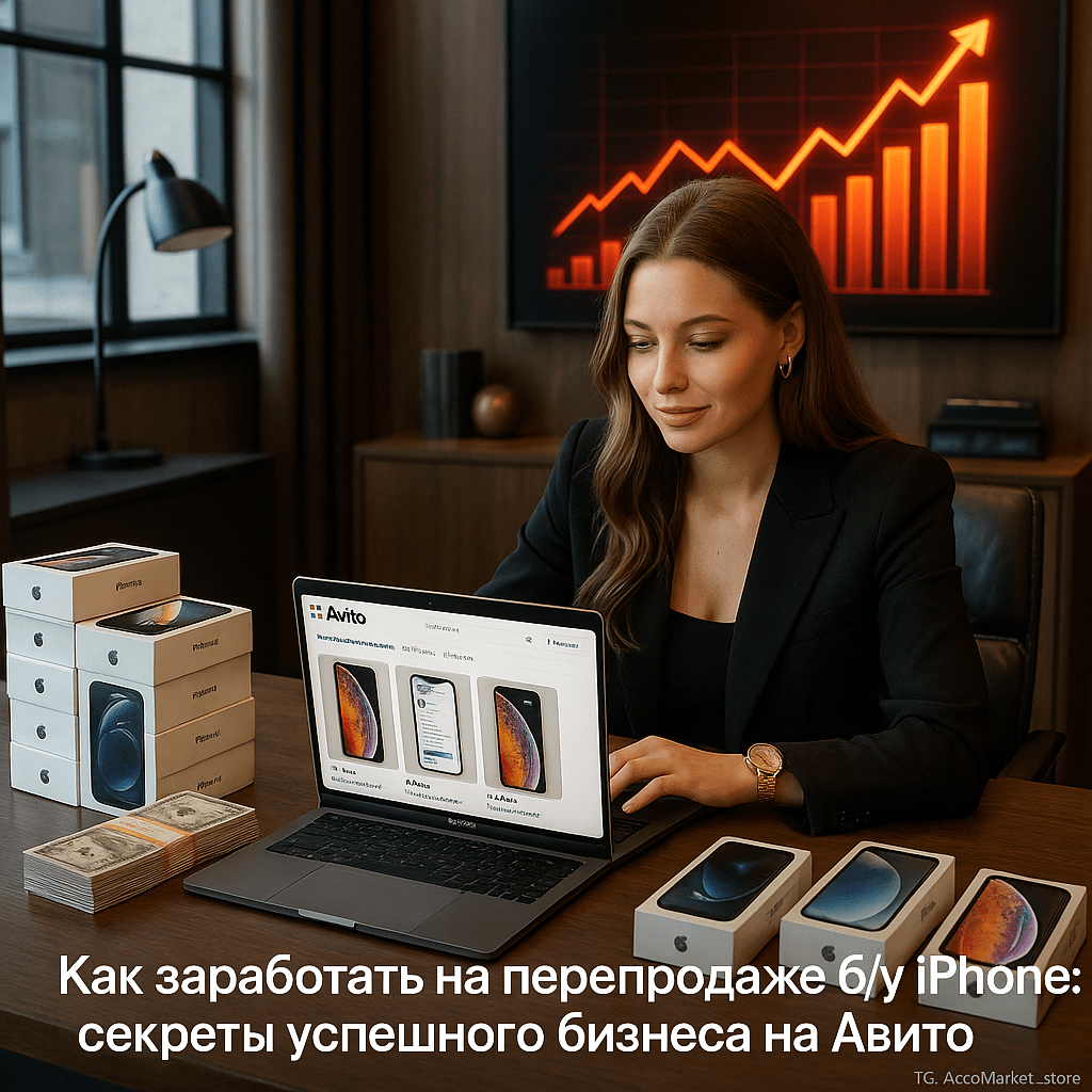 Как заработать на перепродаже б/у iPhone: секреты успешного бизнеса на Авито